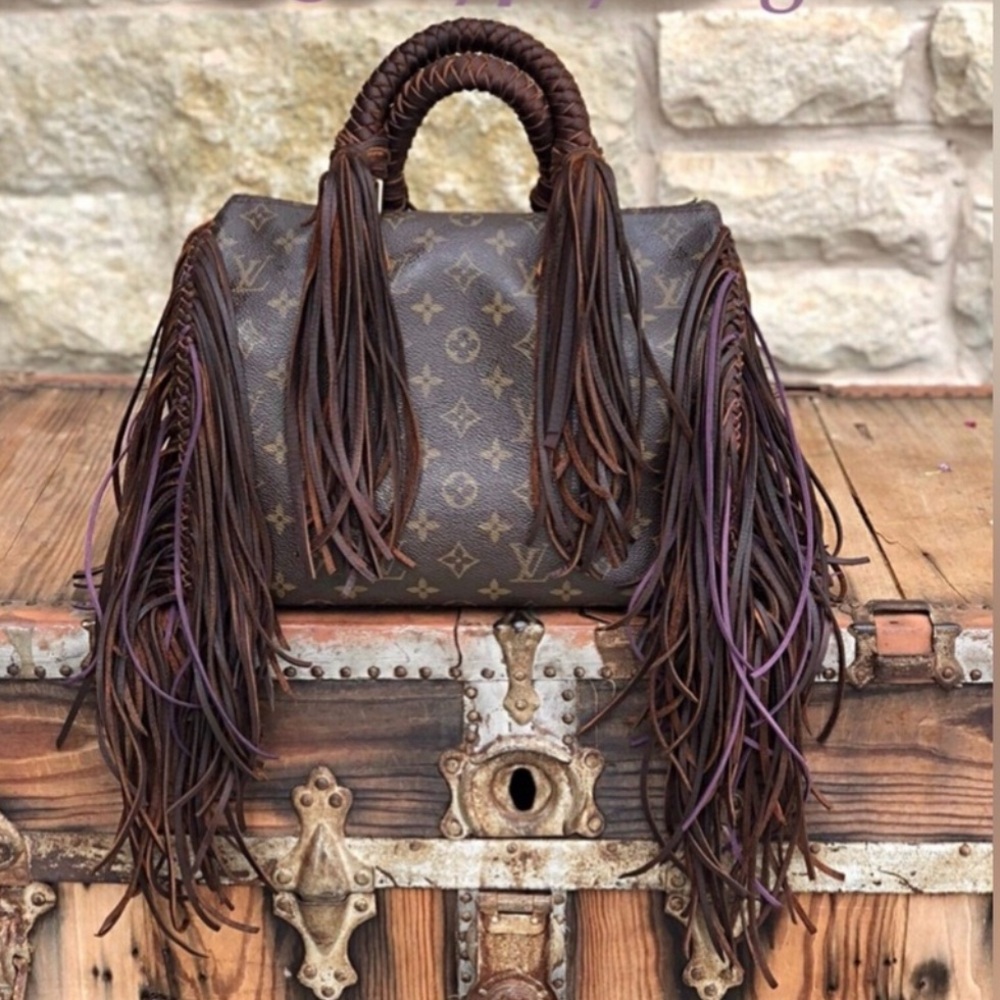 Revamped authentic Louis Vuitton Speedy 25.